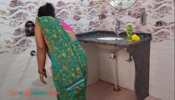Everbest Indian Homemade Xxx Sex Video In Green Saree